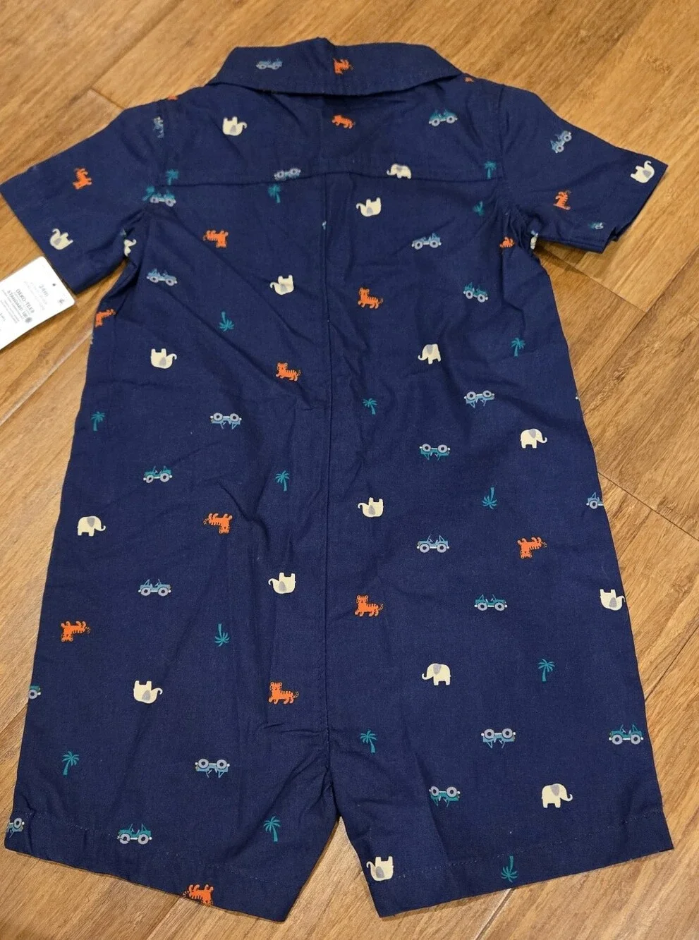 Carter's Baby Toddler Safari Shorts Romper